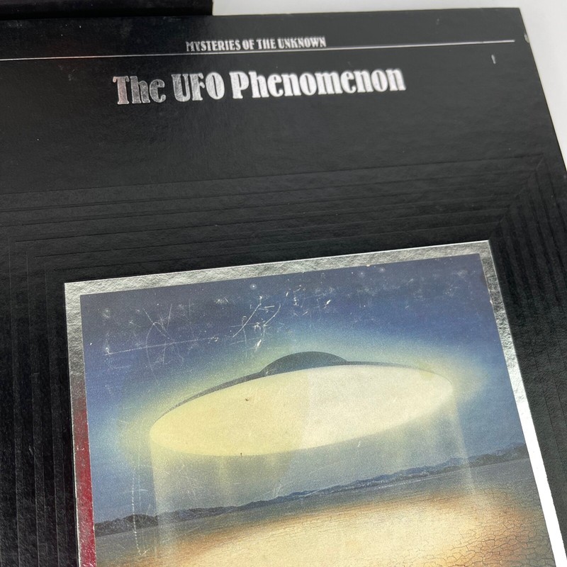 Lot of 3 Hardcover Books Time-Life Mysteries of the Unknown - UFO, Mystic Places gallery