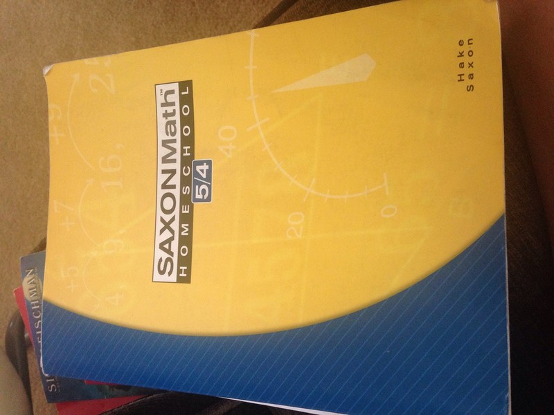 Saxon Math 5/4, 3rd Edition Home school Student Edition. by SAXON PUBLISHERS