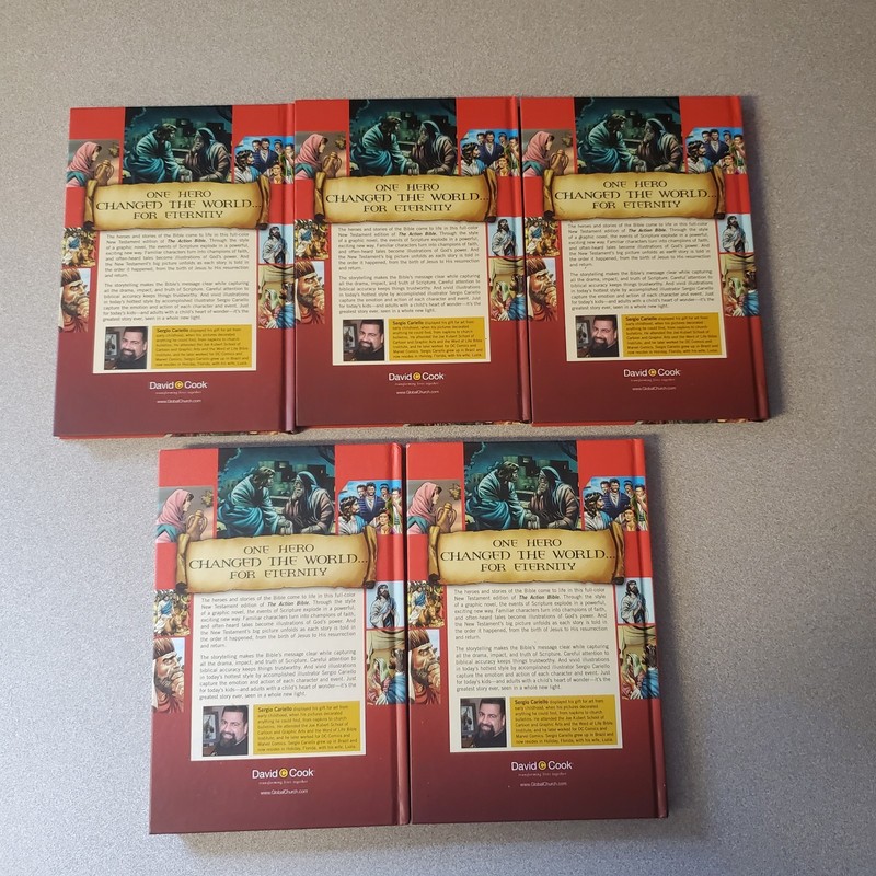 Action Bible New Testament : God's Redemptive Story by Doug Mauss - 5 copies gallery
