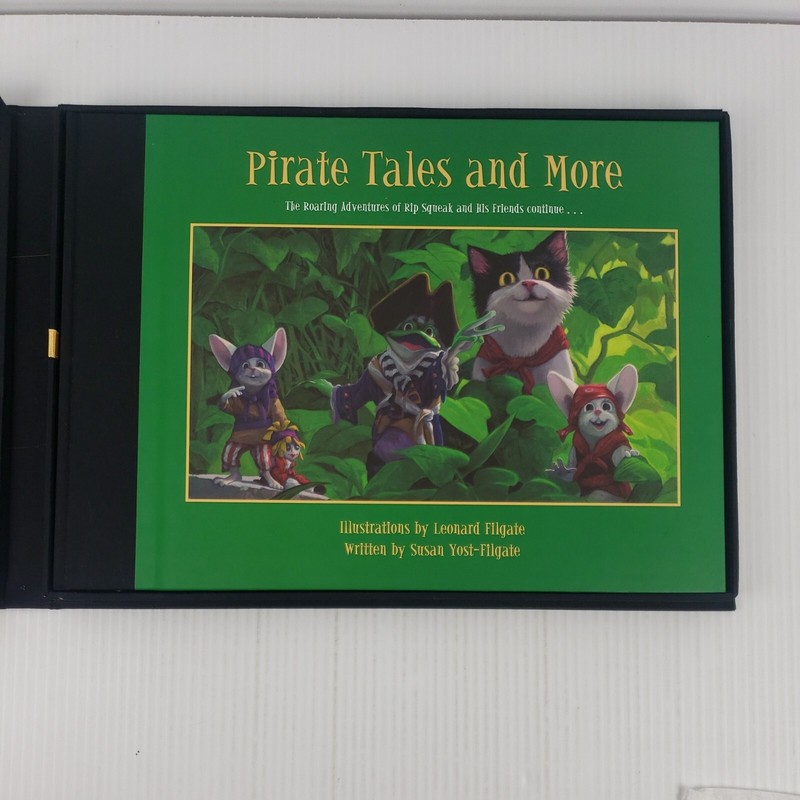 Pirate Tales and More Limited Edition Signed #136 of 500 w/ Art Print Signed Box