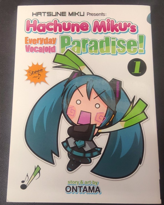 Hachune Miku’s Everyday Vocaloid Paradise! Vol. 1 by Ontama 1st Print 2017 PB