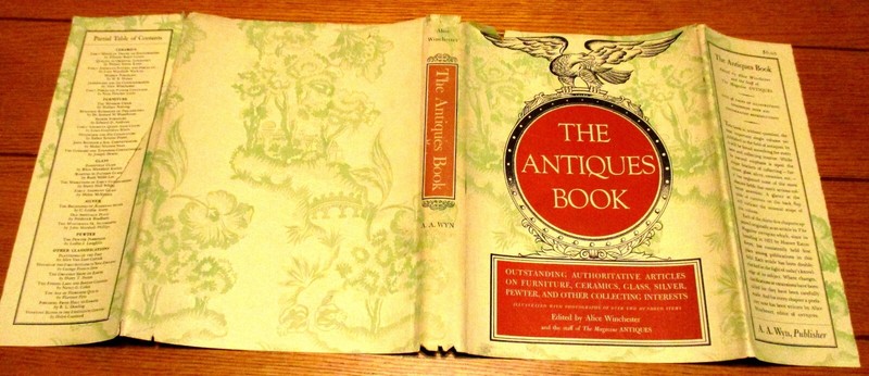 1950 The Antiques Book A.A. Wyn Publisher H/C D/J 319 Pages RARE!!! gallery