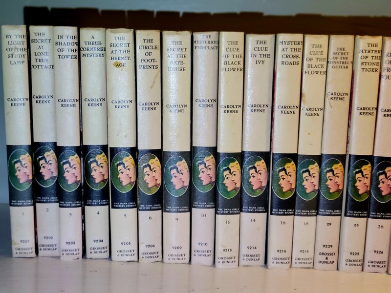 Vintage Nancy Drew & Dana Girls Lot 47 Books Grosset Dunlap Yellow Spine Keene gallery