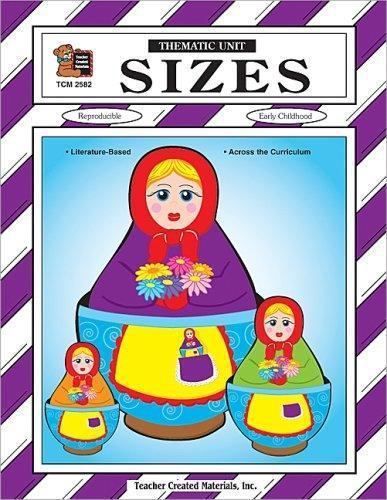 Thematic Units Ser.: Sizes Thematic Unit by Fran Van Vorst (2000, Trade…
