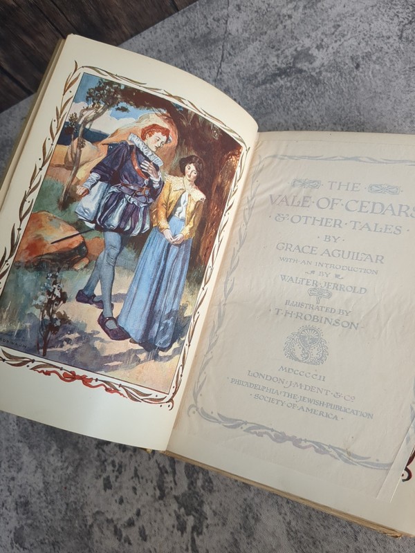 1902 ~ The Vale Of Cedars And Other Stories by Grace Aguilar T.H. Robinson ILLUS gallery