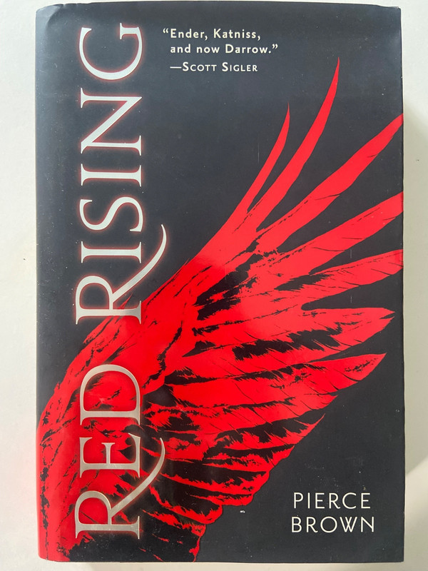 Pierce Brown, Red Rising, Book 1, Hardcover w/ DJ 1st Edition 4th Print ACCEPTAB