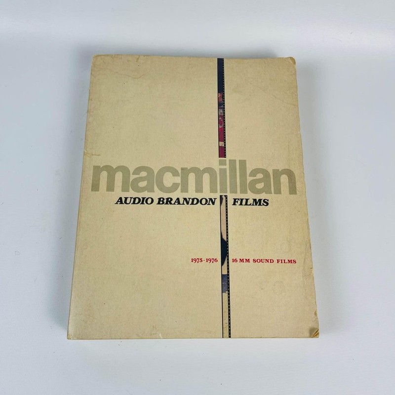 Macmillan Audio Brandon Films 1975-76 16mm film catalog book 440 Pages gallery