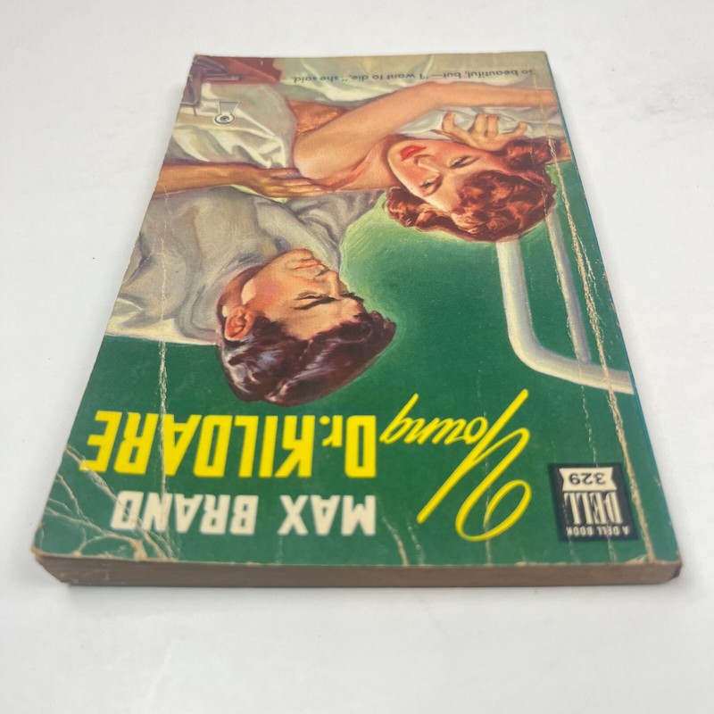 Map Back #329: Young Dr. Kildare 1st PB 1941 Max Brand, DELL Pulp Romance GGA gallery