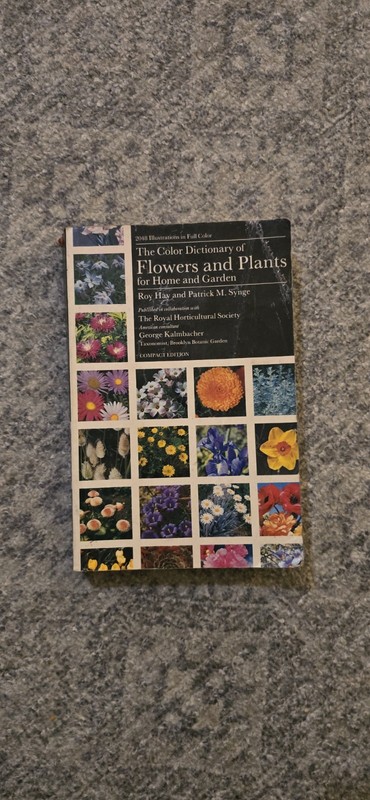 Color Dictionary of Flowers and Plants Roy Hay Syme Gardening Reference HC