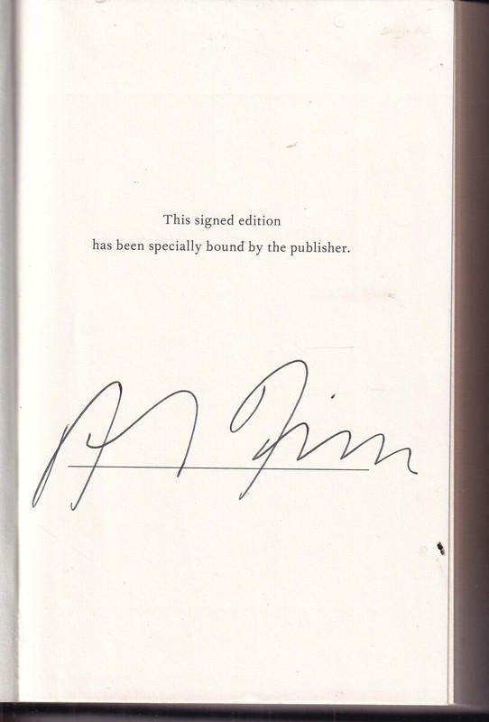 A J Finn / The Woman In The Window signed first edition 2018