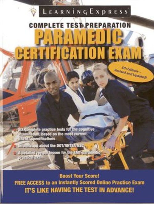 Paramedic Certification Exam Paperback LearningExpress Staff
