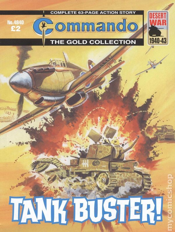 Commando for Action and Adventure #4840 VF 2015 Stock Image