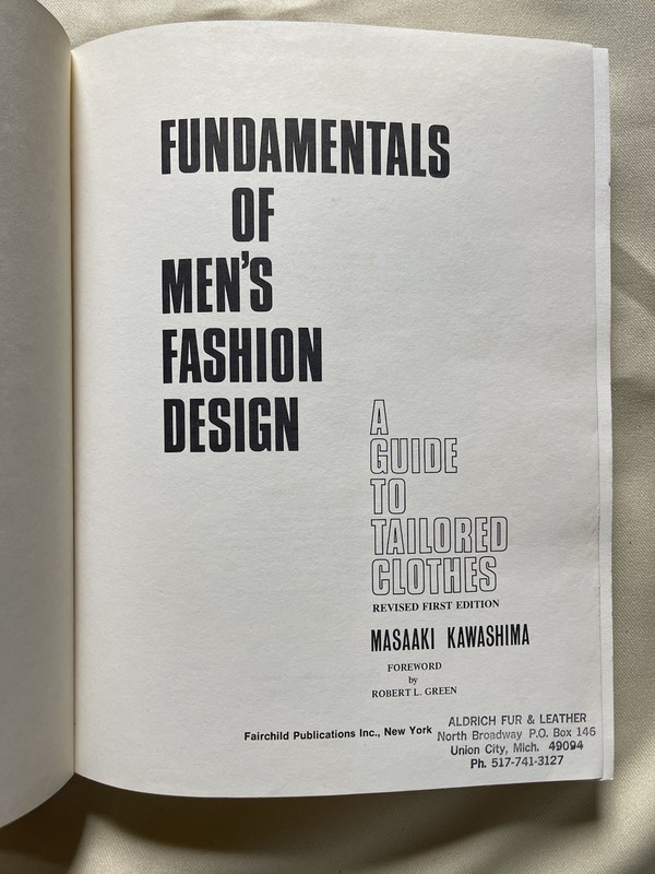 Fundamentals of Men's Fashion Design: A Guide to Tailored Clothes 1st edition gallery