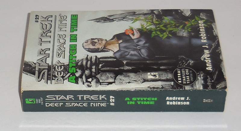 Star Trek Deep Space Nine '' A Stitch in Time '' 1st Print Pocket Book #27 gallery