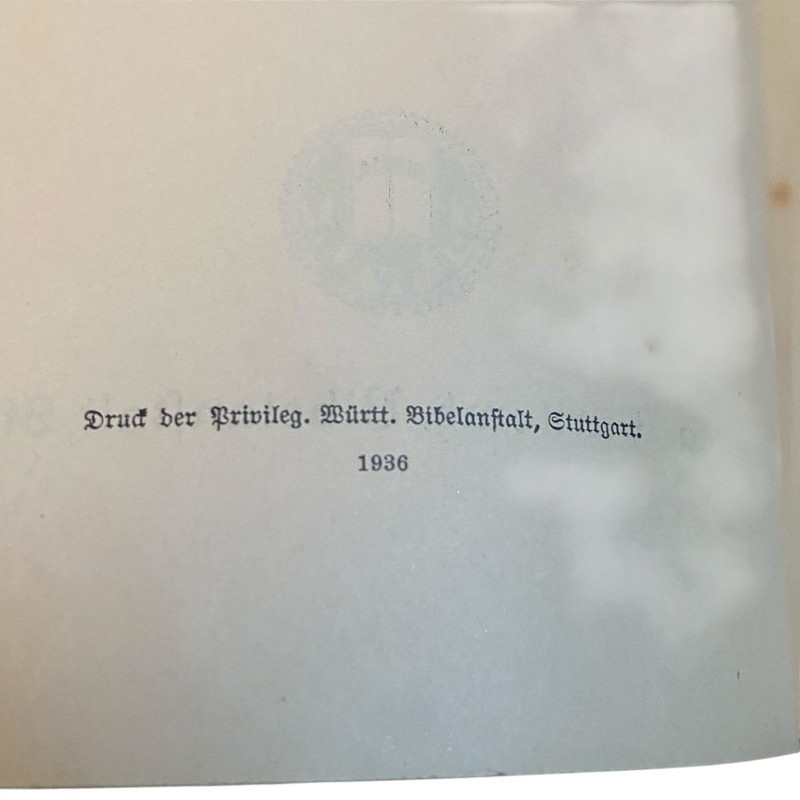 German Bible The Holy Scripture Pictures 1936 Cardboard Sleeve Slipcase Black gallery