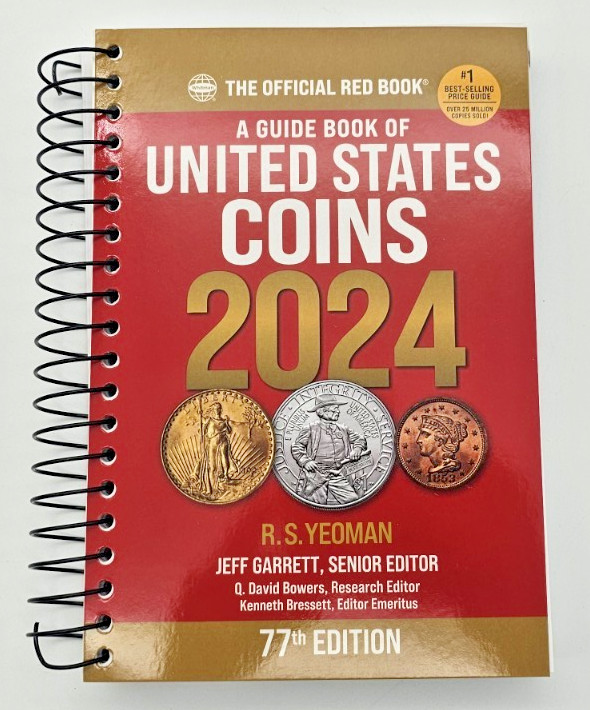 Official Redbook: A Guide Book of United States Coins 2024 - Spiral - NEW gallery