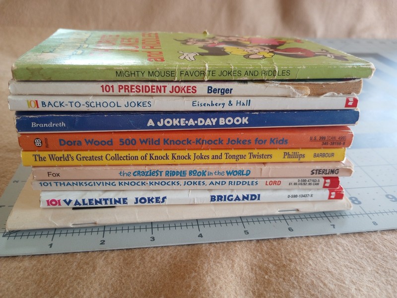 Vintage Joke And Riddle Books 1979-1994 lot of 10 gallery