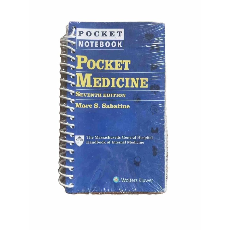 Pocket Medicine 7th Edition by Marc S. Sabatine ( Spiral Edition ) USA stock !!!