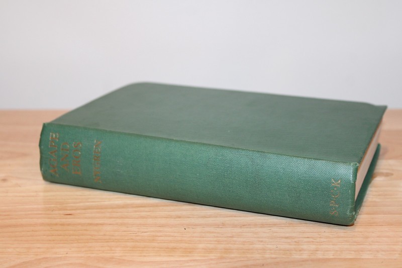 AGAPE AND EROS Anders Nygren HC Good Theology Religion Spirituality