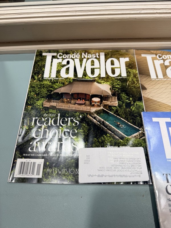 Lot Of 5 Conde Nast Traveler Magazines gallery