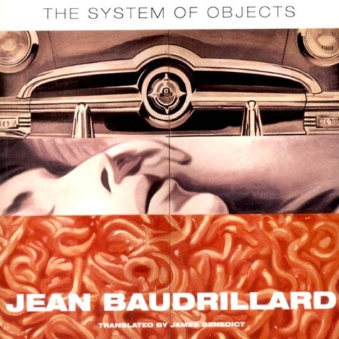 The System of Objects – paperback Baudrillard, Jean