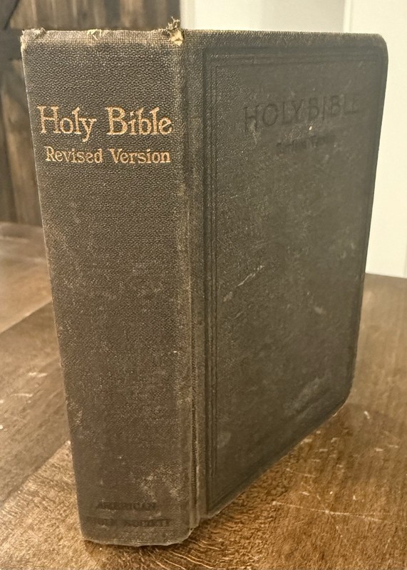 Holy Bible Revised Version American Standard Edition Thomas Nelson & Sons 1901