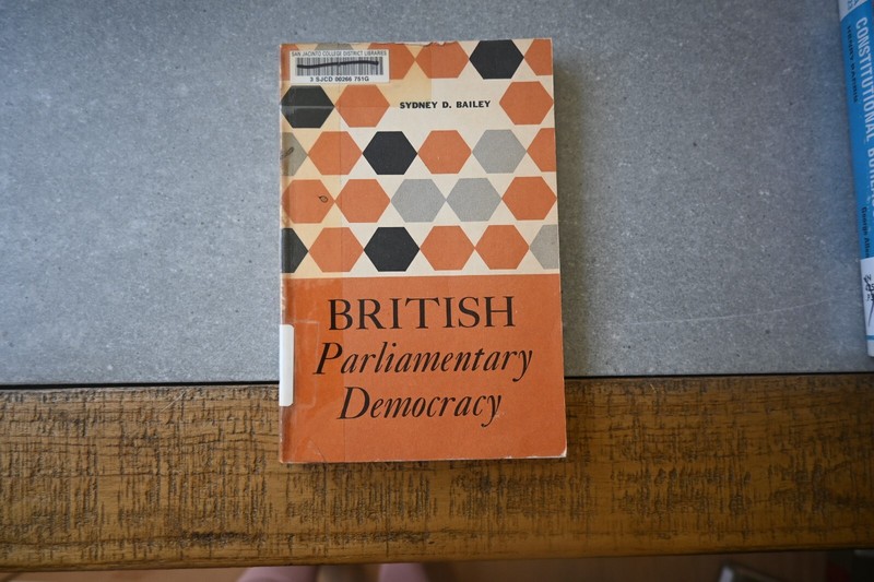 British Parliamentary Democracy 1958 by Sydney D. Bailey
