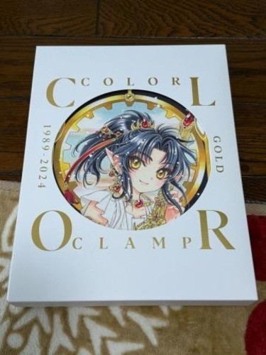 CLAMP Exhibition Art Book COLOR GOLD 1989-2024 Deluxe Edition Hardcover JDM gallery