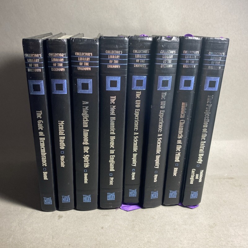 Time Life Books: Collector’s Library of Unknown – Lot of 8 Hardcovers / SRO