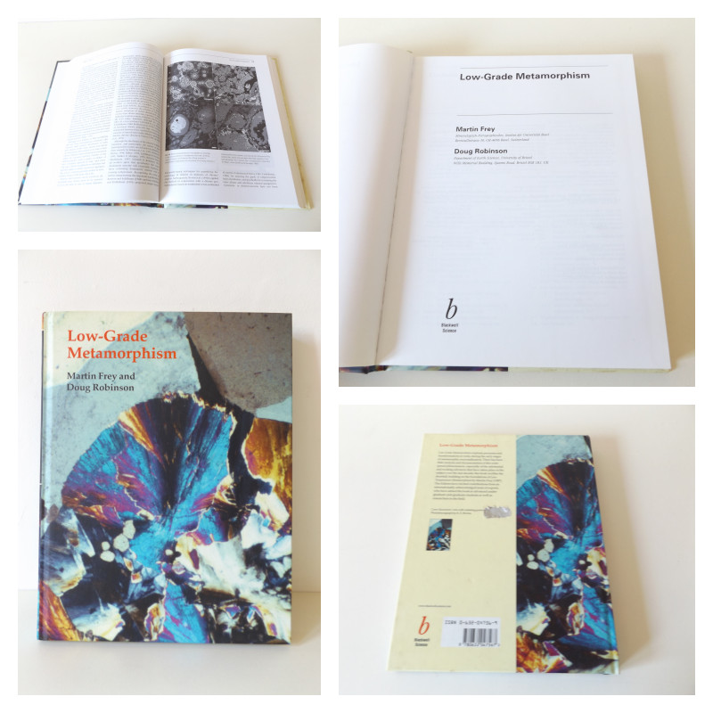 1999 LOW-GRADE METAMORPHISM 1st Ed. by Martin Frey & Doug Robinson GEOLOGY
