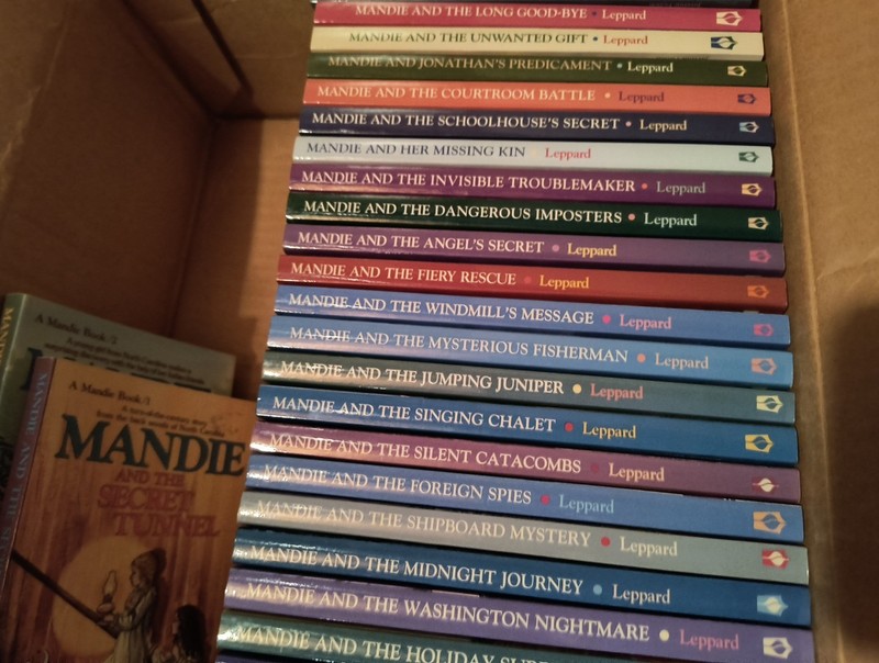 Lot of 31 - Mandie Books by Lois Gladys Leppard Paperbacks 1-31 gallery