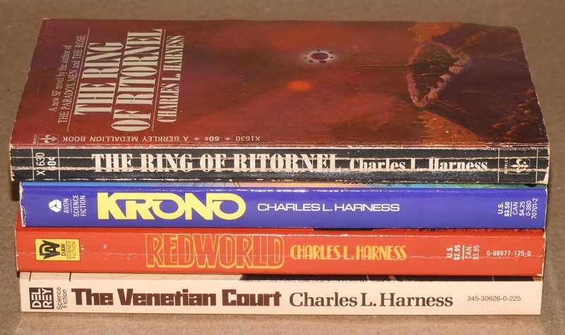 CHARLES L. HARNESS Lot 4 Sci-Fi PBs Space Opera RING OF RITORNEL Krono REDWORLD! gallery