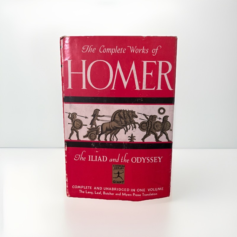 The Complete Works of Homer – The Iliad & The Odyssey – 1950 Modern Library HC