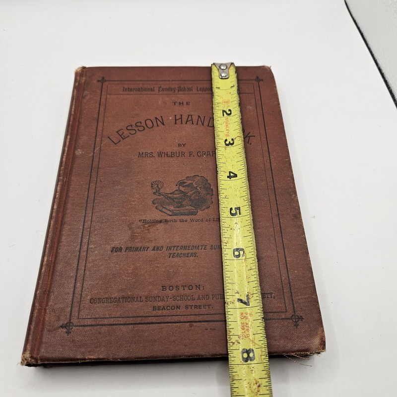 International Sunday School Lessons For 1884 Handbook By Mrs. Wilbur Crafts gallery