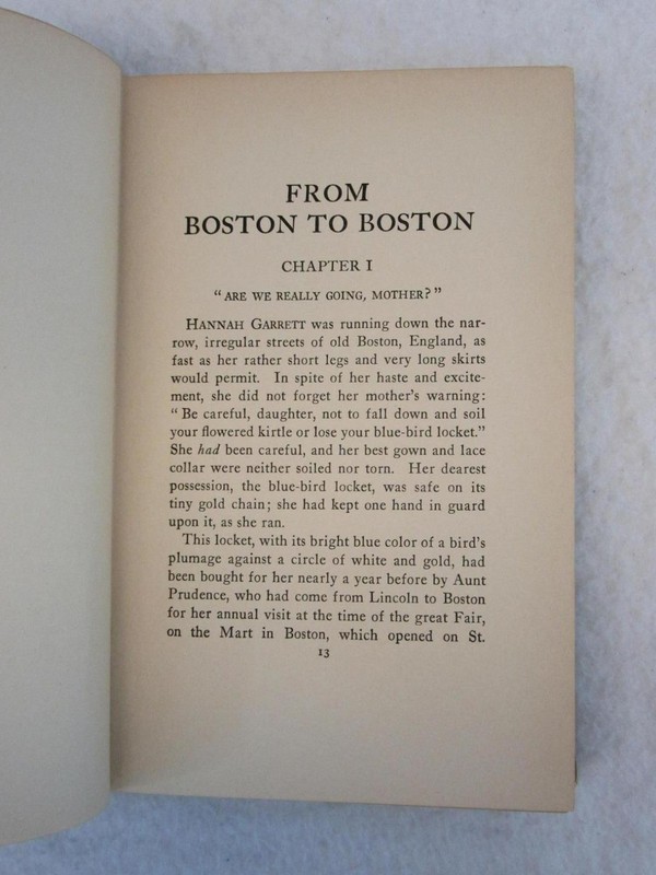 Annie Russell Marble FROM BOSTON TO BOSTON 1930 Lothrop, Lee & Shepard, Boston gallery