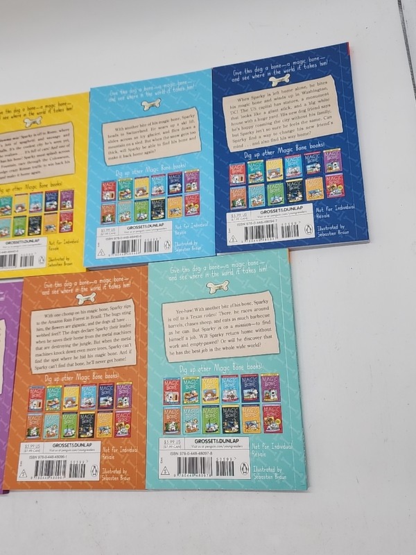 MAGIC BONE Book Lot Set 2 3 4 5 6 7 8 Nancy Krulik Chapter Paperback Collection gallery
