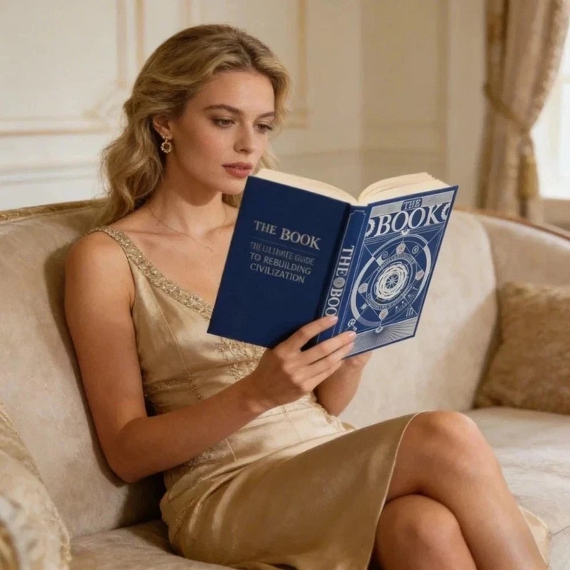 The Book The Ultimate Guide to Rebuilding a Civilization - Inspirational Science gallery