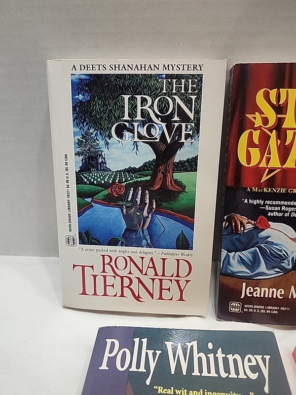 Lot Of 5 Worldwide Mystery Paperback Books Vintage No Longer In Print #3 gallery