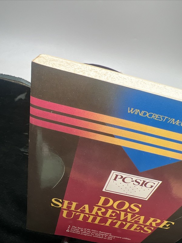 PC-SIG DOS Shareware Utilities With Disk Windcrest McGraw Hill Paperback gallery