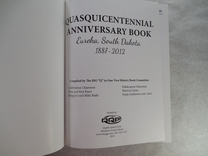 Eureka - 1887-2012 Celebrating 125 Years, History Book of Eureka S.D, gallery