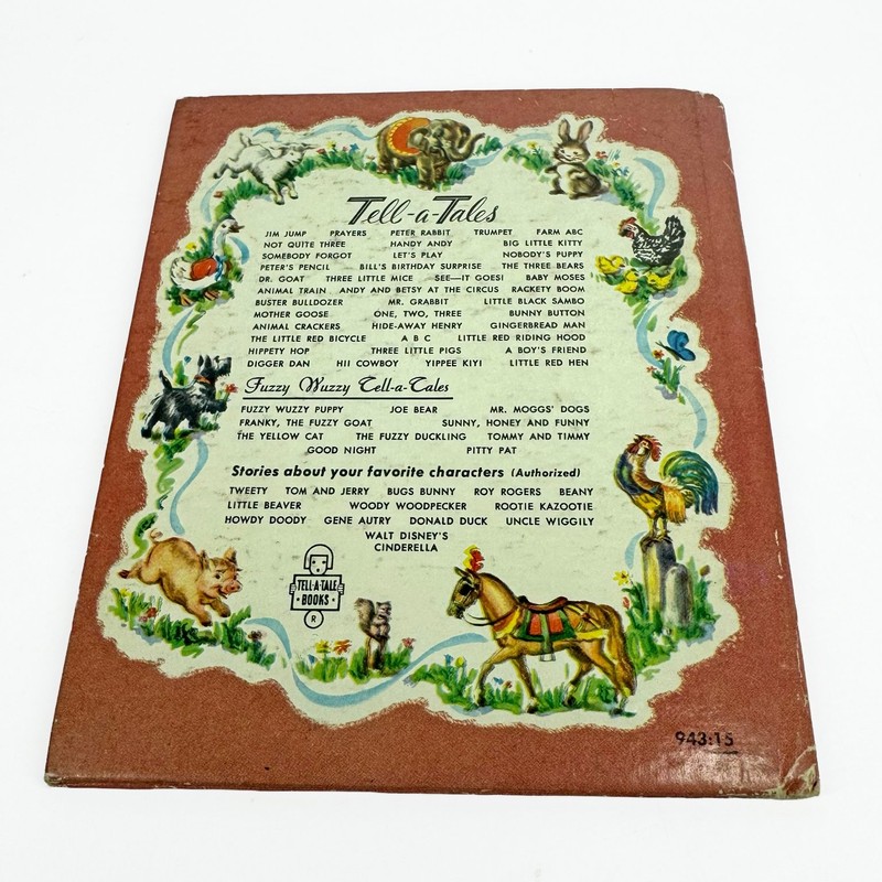 Roy Rogers Surprise for Donnie Tell-a-Tale Whitman Vintage 1950s gallery