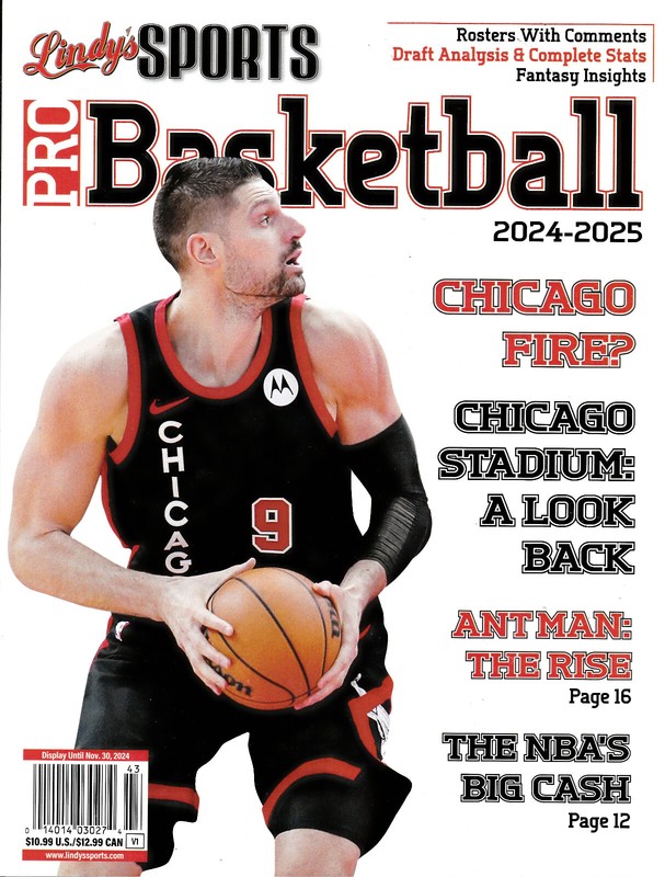 Lindy’s Sports Magazine, Pro Basketball 2024 / 2025 Vol, 29