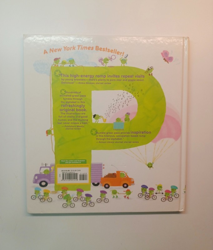Beach Lane Hardcover LMNO Peas Keith Baker Illustrated 2010 The Peas Ser. gallery