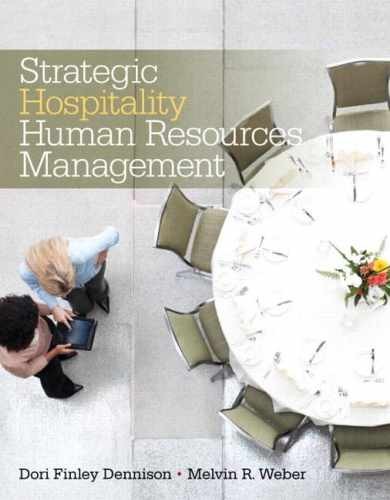 Strategic Hospitality Human – Paperback, by Weber Melvin; Dennison – New