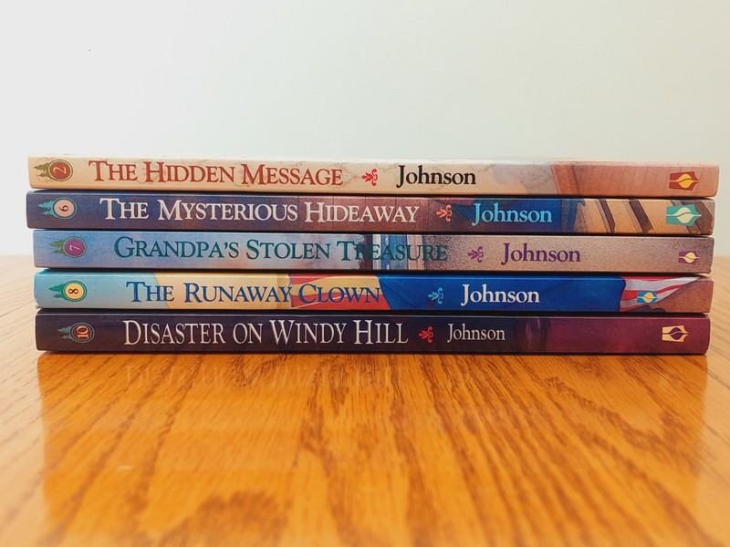 LOT of 5 Adventures of the Northwoods Series, 2, 6, 7, 8, 10 by Lois W Johnson