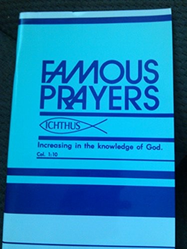 FAMOUS PRAYERS By Abingdon Press **BRAND NEW**