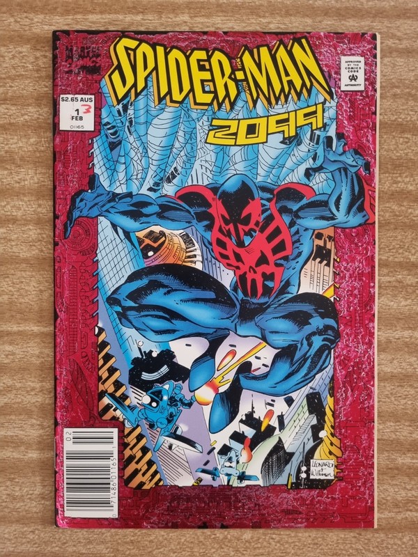 Spider-man 2099 1 AUSTRALIAN PRICE VARIANT 1993 – MARVEL