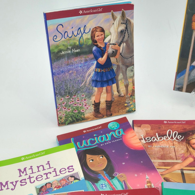 American Girl Paperback book lot of 10: Kit Grace Saige Julie Isabelle Luciana gallery