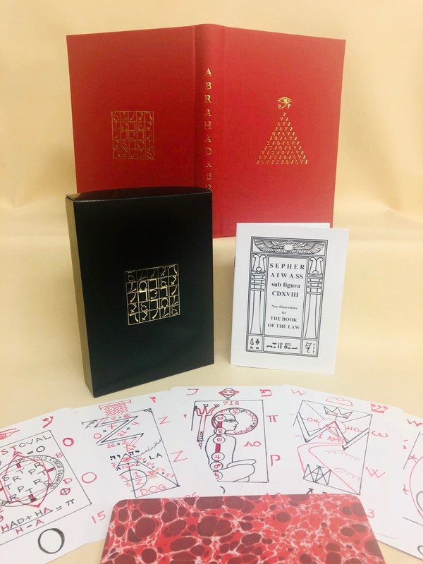 Abrahadabra Aleister Crowley Thelema Occult Numerology Book of the Law & deck