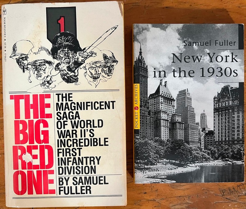 Samuel Fuller 2 Paperback Books Big Red One (good) NY In the 1930s (like-new)